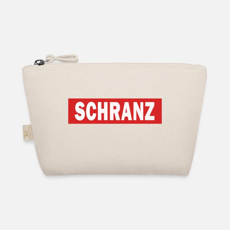 Schranz - Electro Dance Music Techno - Organic Pouch - nature