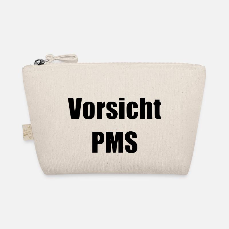 Vorsicht PMS Warnung Frau Periode Bio-Täschchen