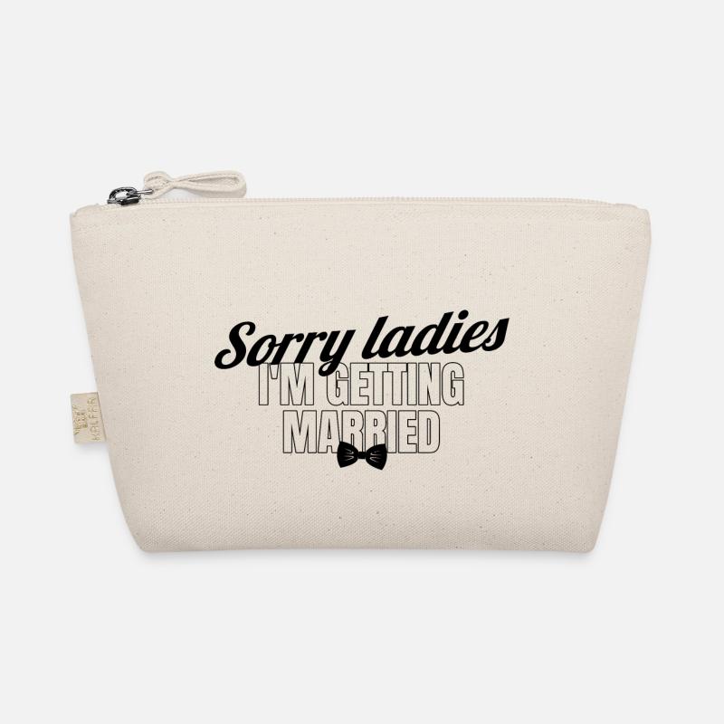 Heiraten Ladies Junggesellenabschied Geschenk - Bio-Täschchen - Natur