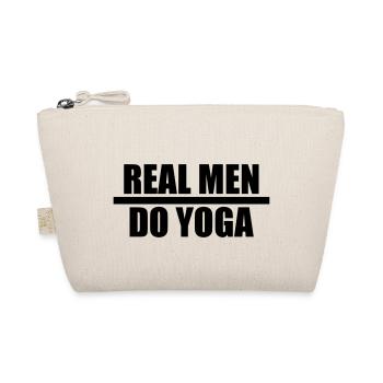 les vrais hommes font du yoga - Trousse biologique - nature - Devant