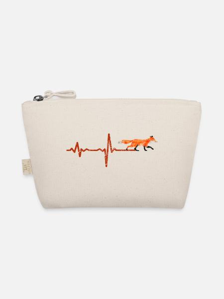 Heartbeat Fox - Cadeau - Trousse biologique - nature - Devant