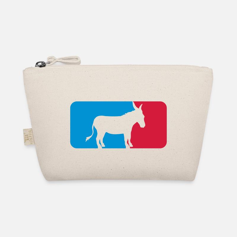 button sport logo cool esel pferd pony klein packe Bio-Täschchen