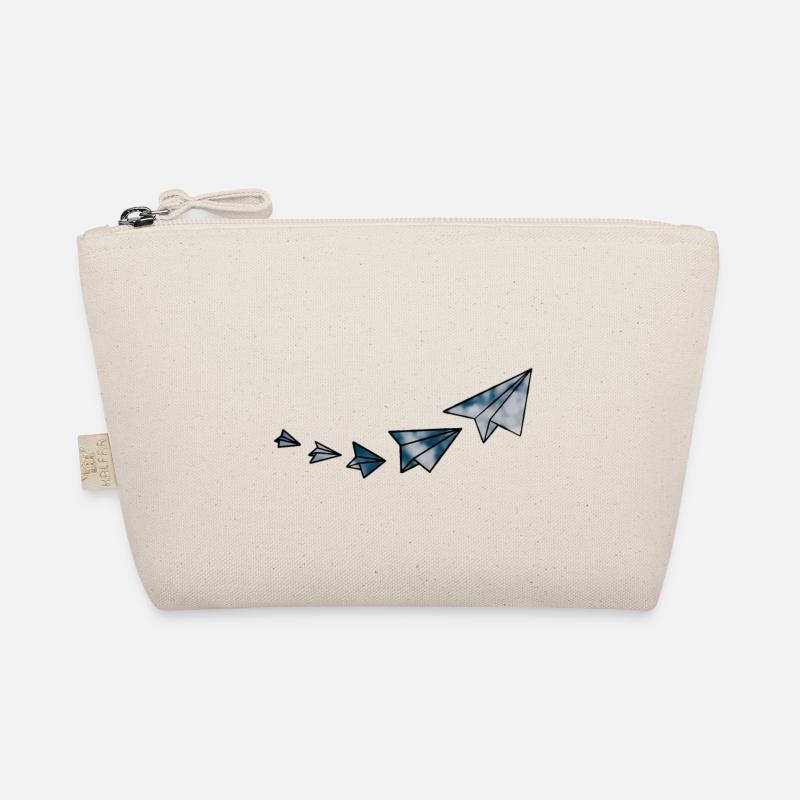 Papierflieger Bio-Täschchen