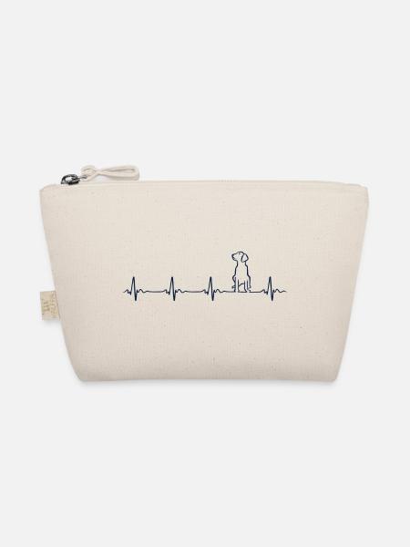 Heartbeat Dog Heartbeat Dog - Organic Pouch - nature - Front