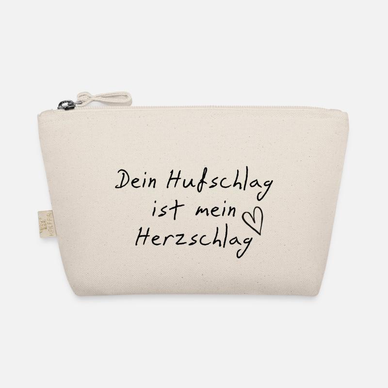 Hoofbeat heartbeat Organic Pouch