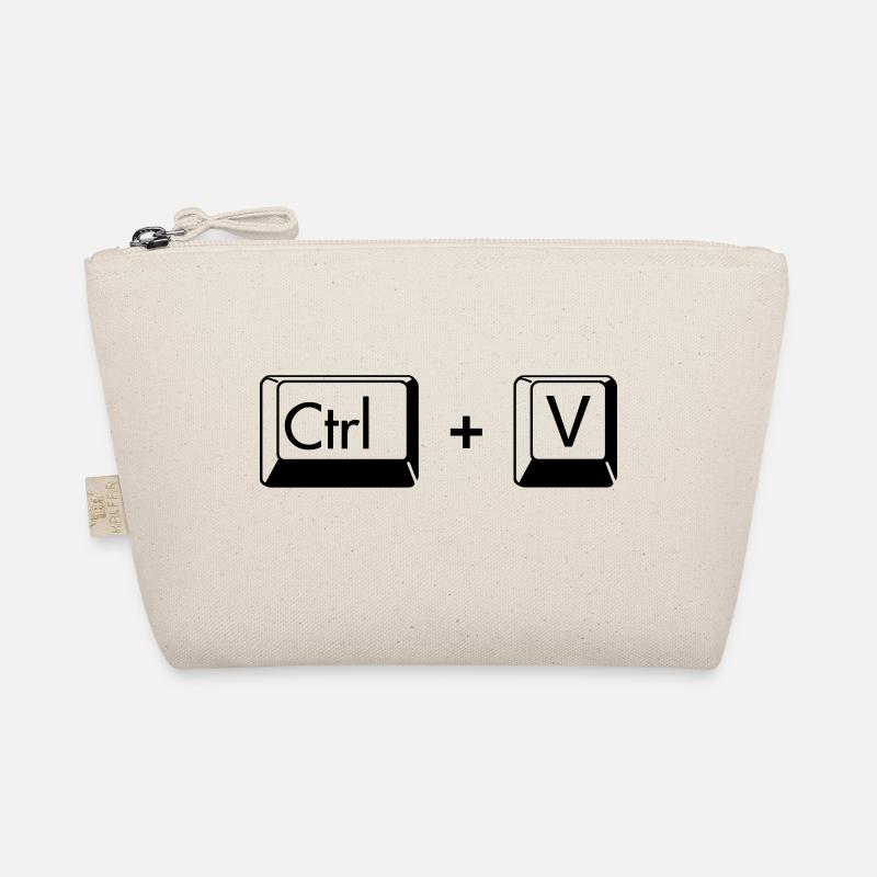 Copy paste funny gift for twins Organic Pouch