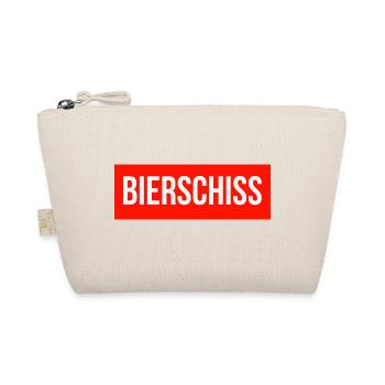 funny design, beer shit - Organic Pouch - nature - Front