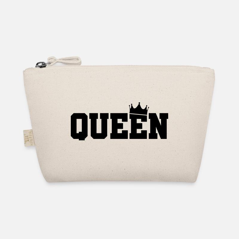 queen - Bio-Täschchen - Natur
