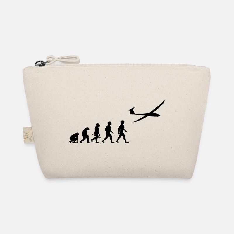 Evolution Segelflugzeug Segelflieger Flugzeug Bio-Täschchen