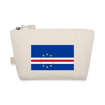 Kapverdische Flagge - Bio-Täschchen - Natur - Vorne