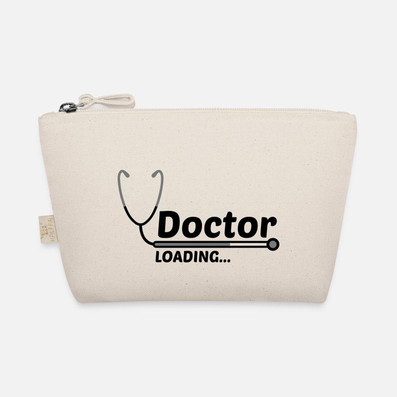 doctor training loading loading bar stethoscope ab Organic Pouch