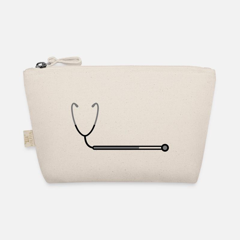 loading loading bar stethoscope listening heartbeat Organic Pouch