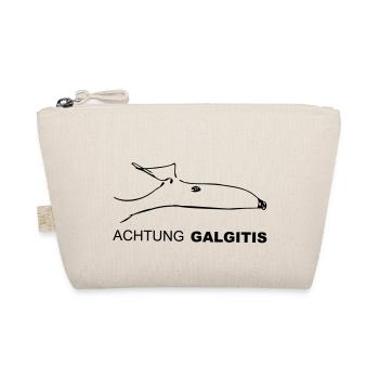 Achtung Galgitis - Bio-Täschchen - Natur - Vorne