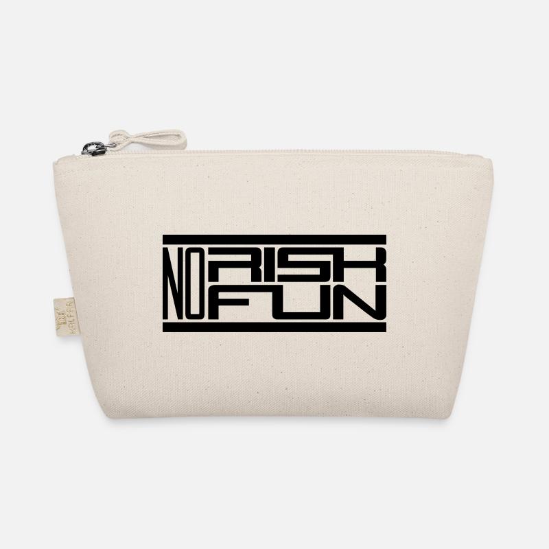 bar no risk no fun claim risk danger Organic Pouch