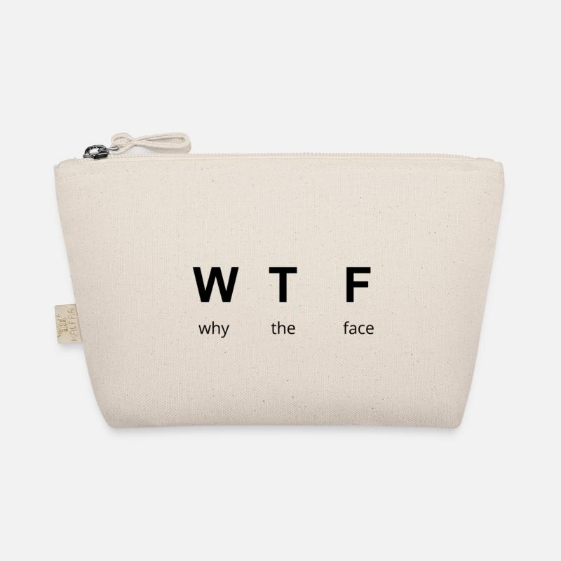 WTF - why the face Bio-Täschchen