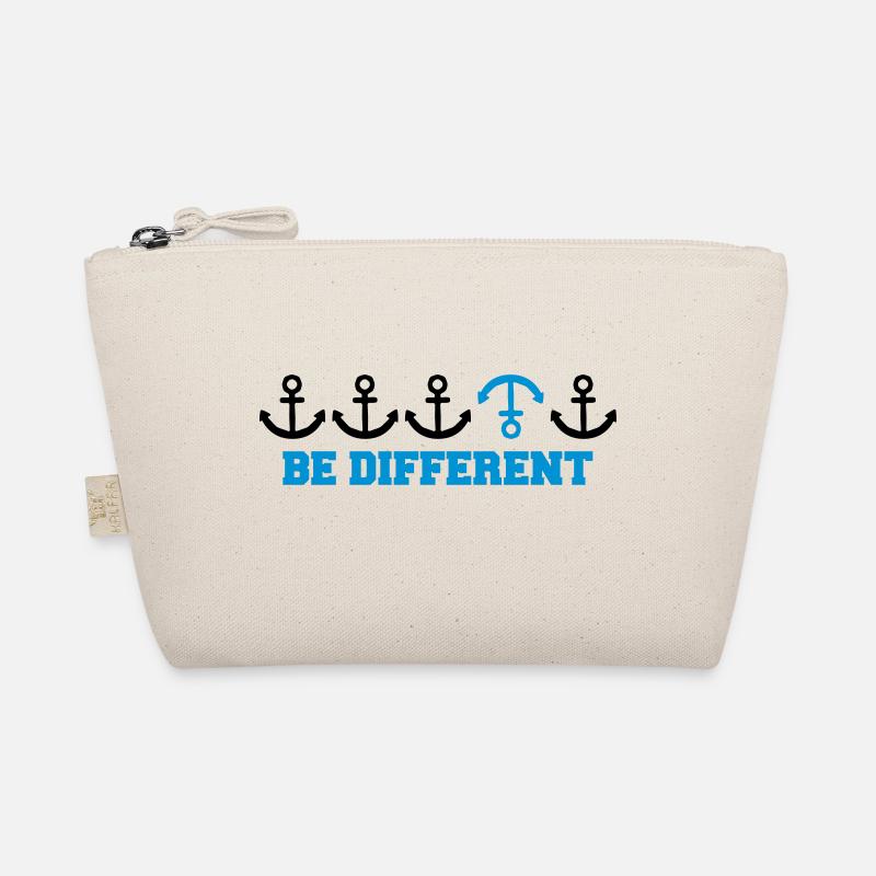 text be different different row pattern anchor many Organic Pouch