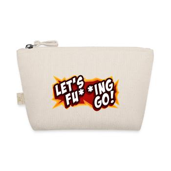 LET`S FU**ING GO! - Bio-Täschchen - Natur - Vorne
