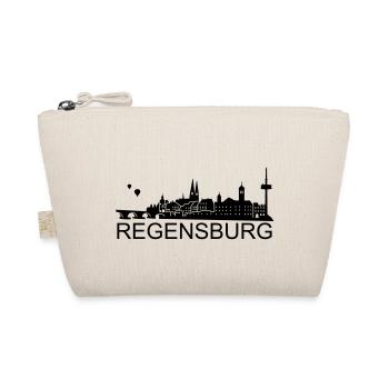 Regensburg Skyline - Bio-Täschchen - Natur - Vorne