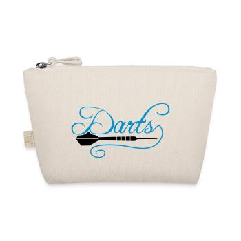 fléchettes club texte fréquence cœur battre pouls logo te - Trousse biologique - nature - Devant