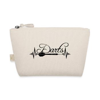logo club texte fréquence battement de coeur pouls jouer - Trousse biologique - nature - Devant