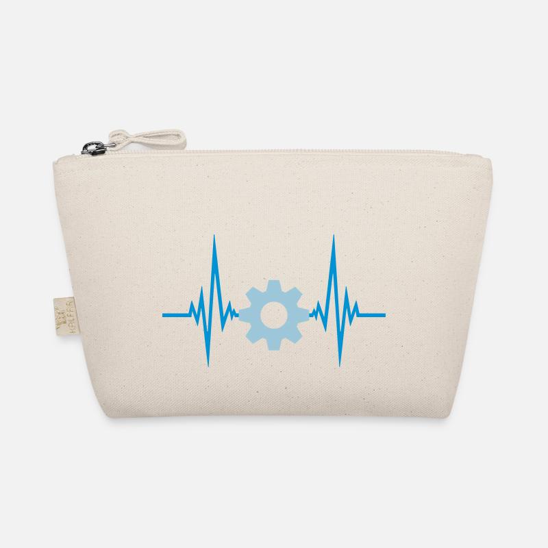 mechanically pulse frequency heartbeat worker ingen Organic Pouch