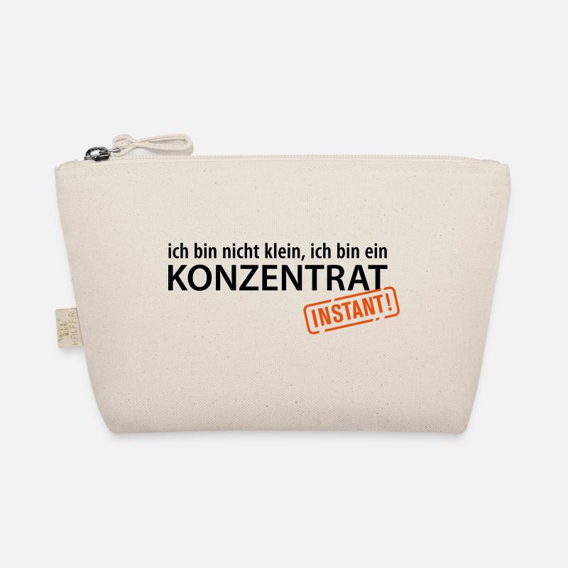 Ich bin nicht klein, ich bin ein Konzentrat Zwerge Bio-Täschchen