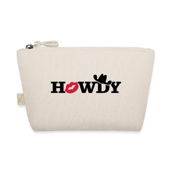 howdy (a, 2c) - Organic Pouch - nature - Front