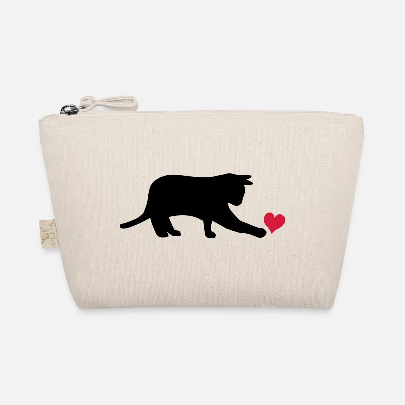 Katze - Bio-Täschchen - Natur