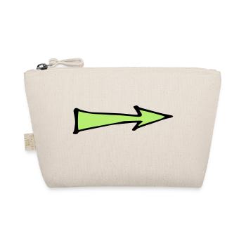 Flèche verte - Trousse biologique - nature - Devant