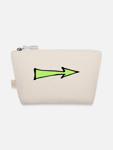 Flèche verte - Trousse biologique - nature - Devant
