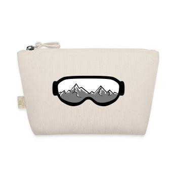 montagnes conduite snowboard ski hiver lunettes neige sc - Trousse biologique - nature - Devant