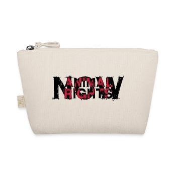 ANIMAL RIGHTS NOW_03 - Bio-Täschchen - Natur - Vorne