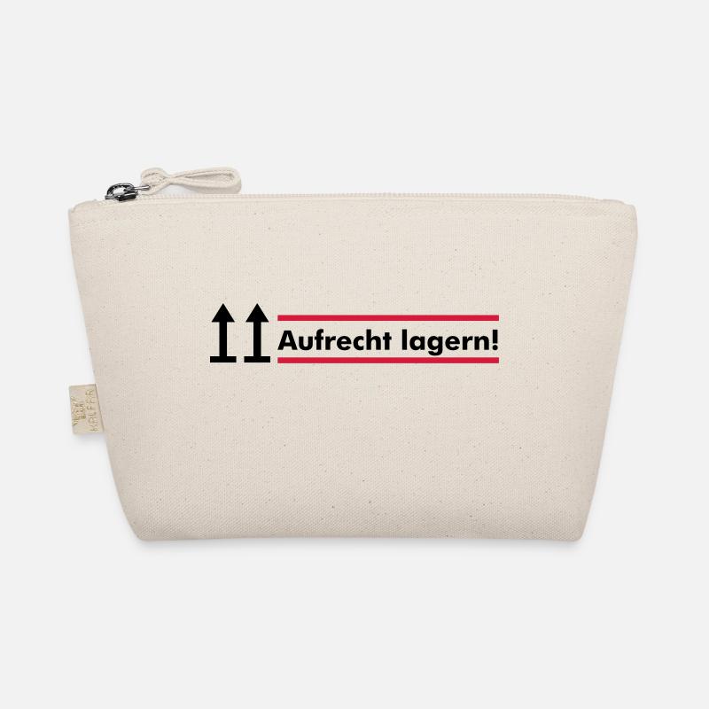 kept upright - Organic Pouch - nature