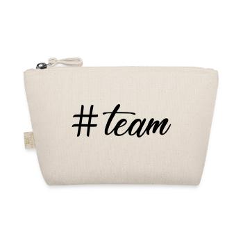 hashtag # team - Organic Pouch - nature - Front