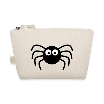 Spinne - Bio-Täschchen - Natur - Vorne