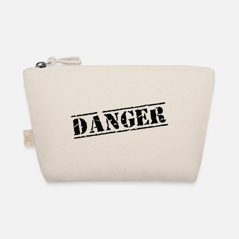 danger dangerous danger caution Organic Pouch