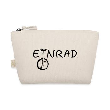 Einrad Sport - Bio-Täschchen - Natur - Vorne