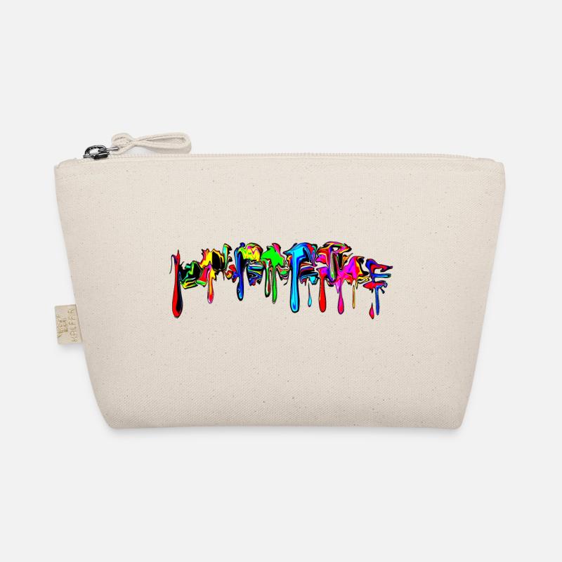 Color, rainbow, graffiti, splash, paint, comic Organic Pouch