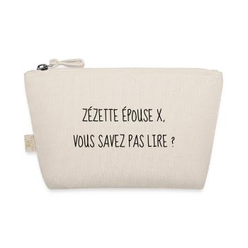 Cinéma / Citation / Série télé / Geek - Trousse biologique - nature - Devant