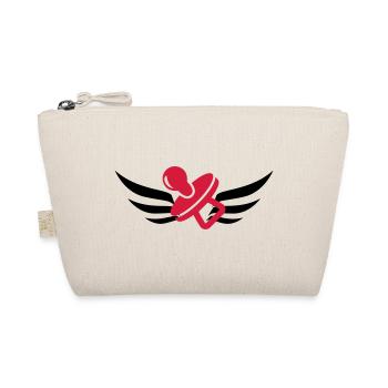 Childminder Nanny Baby Kindermädchen Nourrice - Organic Pouch - nature - Front