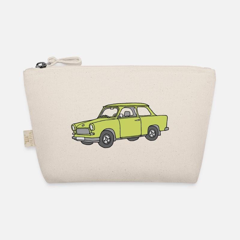 Trabi, (baligrün) - Bio-Täschchen - Natur