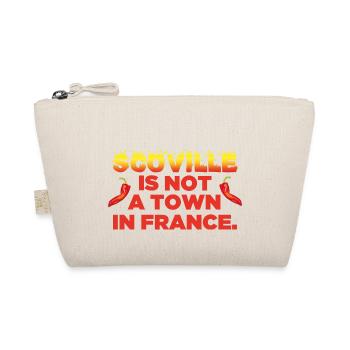 Chili T-Shirt Scoville is not a town in France - Bio-Täschchen - Natur - Vorne
