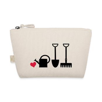 Gärtnerherz2 - Organic Pouch - nature - Front