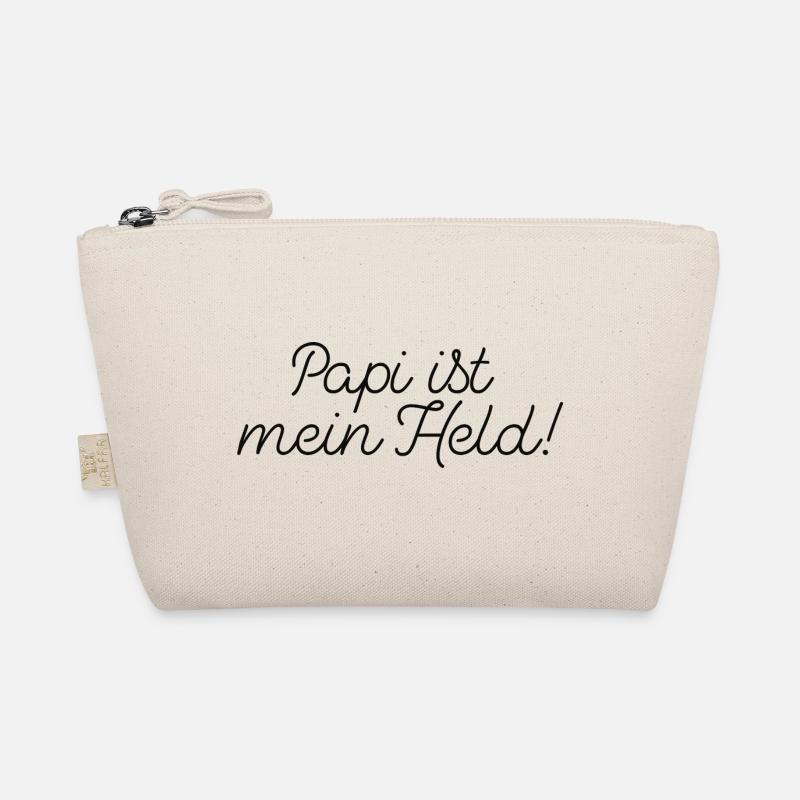 Papa ist mein Held! Bio-Täschchen