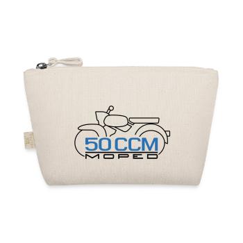 Moped Sperber Habicht 50 ccm Emblem - Bio-Täschchen - Natur - Vorne