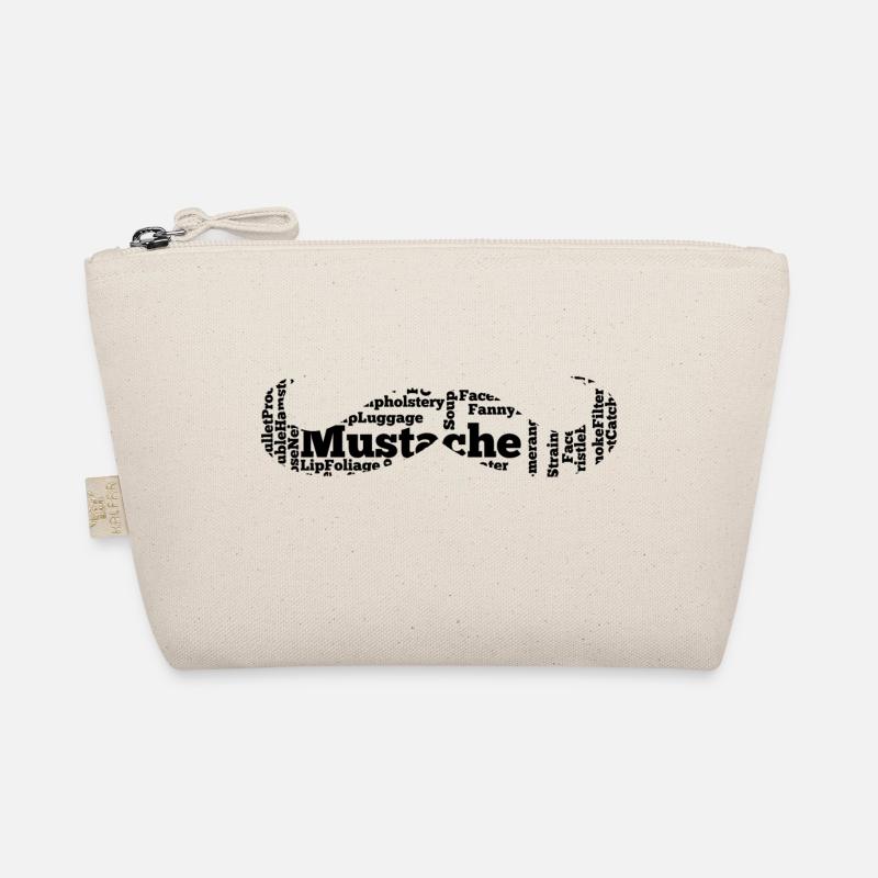 Mustache Schnurrbart Bio-Täschchen