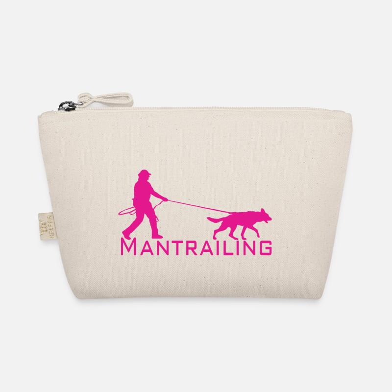 Mantrailing pink - Organic Pouch - nature
