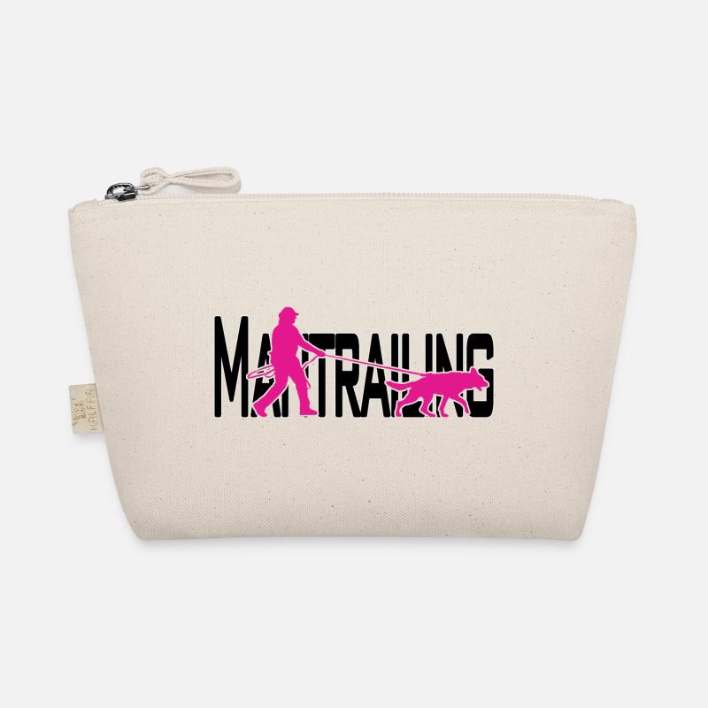 Mantrailing pink / black Organic Pouch