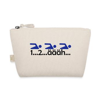 1 ... 2..äääh - Organic Pouch - nature - Front