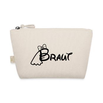 JGA Braut T-Shirt - Bio-Täschchen - Natur - Vorne